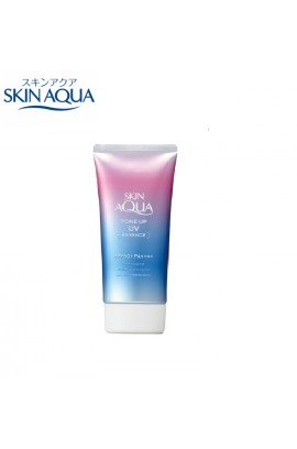 日本樂敦 SKIN AQUA 彩虹透明感防曬霜 SPF50+ (80g)
